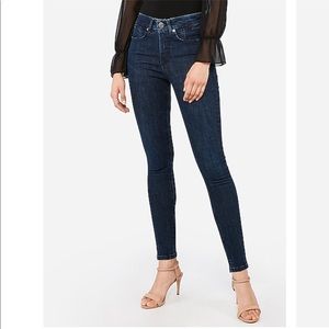 Express High Waisted Denim Perfect Lift Jean